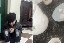 Bi hài thanh niên đi ăn trộm tiện thể tráng trứng ăn sáng