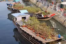 Đìu hiu chợ hoa Tết trên sông lâu đời nhất Sài Gòn