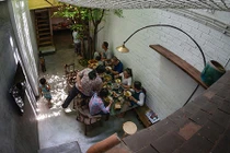 Ngắm ngôi nhà độc đáo mỗi phòng là một nhà hoàn chỉnh ở SG