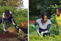 Ghé thăm vườn rau sạch của những lãnh đạo nổi tiếng thế giới