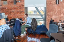 "Đột nhập" văn phòng tiện nghi của Uber tại Mỹ