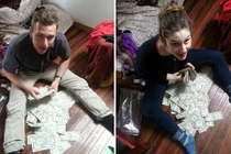 Vớ được bọc tiền lớn, ba sinh viên làm điều không tưởng