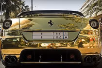 Choáng sốc thú chơi dát vàng siêu xa xỉ của giới đại gia