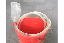 Xử lý đối tượng bơm nước mương vào lợn để tăng trọng