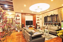 Bố trí phong thủy phòng khách chuẩn phong thủy ngày Tết 