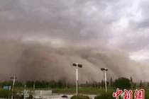 Kinh hoàng bão cát “Xác ướp Ai Cập” xuất hiện ngoài đời thực