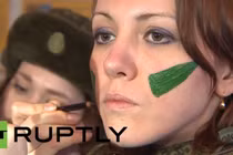 Thán phục những 'bông hồng thép' của QĐ Nga đọ sắc đọ tài 