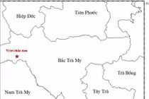 Động đất gây tiếng nổ lớn ở Bắc Trà My - Quảng Nam