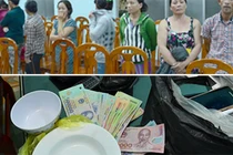 Bắt quả tang 30 “quý bà” say sưa sát phạt xóc đĩa trong rừng