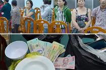 Bắt quả tang 30 “quý bà” say sưa sát phạt xóc đĩa trong rừng