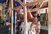 Nhà cổ Đường Lâm xuống cấp, đe dọa tính mạng người dân