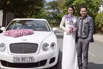7 nhan sắc Việt được đón dâu bằng siêu xe tiền tỷ