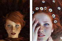 Ngẩn ngơ trước vẻ đẹp khác lạ của “Những cô gái tàn nhang”