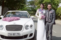 7 nhan sắc Việt được đón dâu bằng siêu xe tiền tỷ