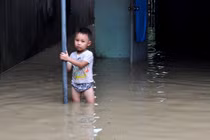 Ảnh xót xa: Dân Phú Yên điêu đứng trong lũ lớn