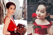 Xôn xao Ngọc Trinh phiên bản nhí cực dễ thương