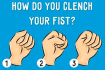 Bói tính cách chuẩn xác qua cách nắm bàn tay 