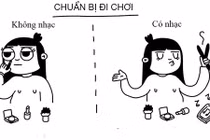 Sự thật về cuộc sống của con gái qua tranh