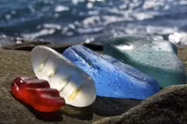 Kỳ diệu bãi biển chứa hàng tỷ viên "đá quý" ở Nga