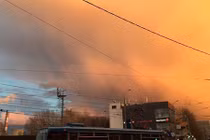 Đám mây kỳ bí phủ kín thủ đô nước Nga gây sửng sốt