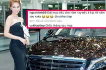 Lộ ảnh “tố” Ngọc Trinh mua xe tiền tỷ là chiêu trò quảng cáo?