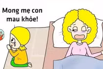 Bộ tranh hạnh phúc nhất của mẹ là có một cô con gái