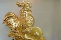 Bày tượng gà trống thế nào cho đúng phong thủy năm 2017