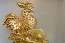 Bày tượng gà trống thế nào cho đúng phong thủy năm 2017