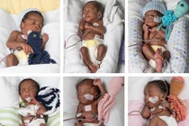 Cặp đôi sinh 6 con sau 17 năm hiếm muộn 