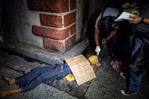 “Lạnh người” xác chết con nghiện ma túy trên phố ở Philippines