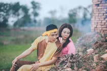 Ảnh cưới “Chí Phèo – Thị Nở” của cặp đôi Hà Tĩnh