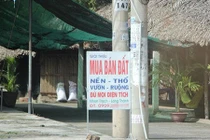 Quán ăn, tiệm cắt tóc ở Nhơn Trạch cũng môi giới nhà đất