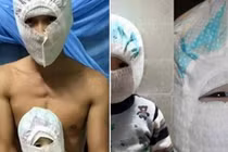 Cười vỡ bụng với cách tránh rét của bố con “siêu nhân bỉm sữa“