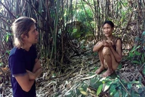 Người rừng Hồ Văn Lang bất ngờ lên báo nước ngoài 