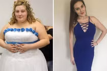 Màn giảm cân "ngoạn mục" của cô gái nặng 144kg