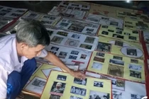 Người cựu binh gần một thập kỷ đạp xe đi xin ảnh Bác