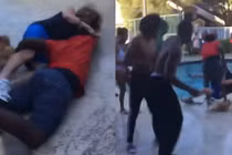 Nam thanh niên ném cụ bà xuống nước vì ngăn cản tiệc tùng