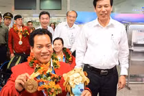 Đoạt HCV tại Paralympics, Lê Văn Công hạnh phúc ngày trở về