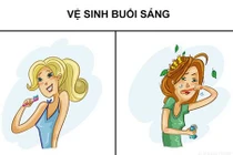 Sự khác biệt giữa con gái trong ảnh và thực tế