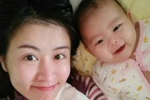 Á hậu Trung Quốc nuôi con một mình vì bị người yêu lừa