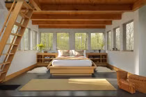 Ngất ngây ngắm nhìn những phòng ngủ đẹp cạnh cầu thang