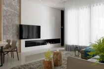 Nhà phố 3 tầng đẹp hiện đại với điểm nhấn màu ghi ở Đài Loan