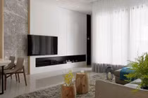 Nhà phố 3 tầng đẹp hiện đại với điểm nhấn màu ghi ở Đài Loan