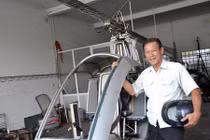 Kinh ngạc kỹ sư nông dân tự chế trực thăng, học bay