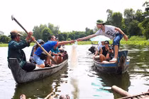 Chùm ảnh: Những trải nghiệm thú vị ở miền Tây mùa nước nổi