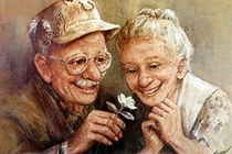 Ai cũng mong có một tình yêu viên mãn như thế này