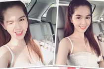 Ngọc Trinh khoe ảnh xinh tươi hậu chia tay Hoàng Kiều