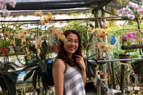 “Đã mắt” vườn lan hồ điệp của mẹ Việt ở trời Tây