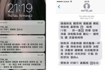 Tin nhắn quảng cáo Viettel bất ngờ xuất hiện chữ “tượng hình“