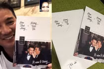 Đàm Vĩnh Hưng khoe "thiệp cưới" với Dương Triệu Vũ